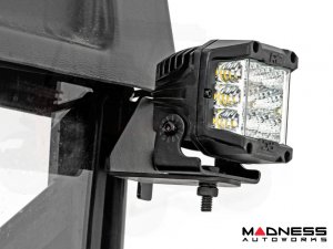 Polaris Ranger Rear Facing LED Kit - 3" Osram Wide Angle Series - Rough Country 